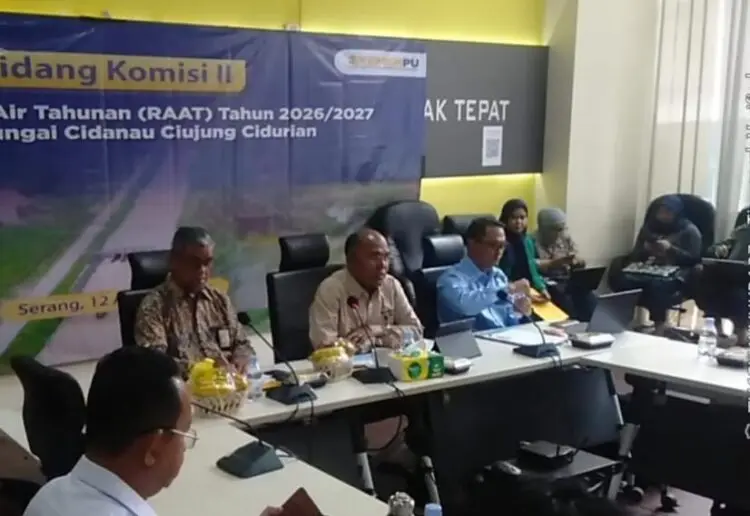 Pastikan Ketersediaan Air, Komisi II TKPSDA Banten Lakukan Beberapa Skema