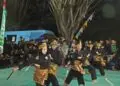 KICK OFF -- Kegiatan Kick Off Festival Anyer - Panarukan, yang juga dirangkaikan dengan Festival Seni Budaya Silat Terumbu Banten dan Pengukuhan Pengurus DPC PPSTB Kecamatan Anyar, serta 6 Padepokan se-Kecamatan Anyar di Halaman Kantor Kecamatan. (ISTIMEWA)