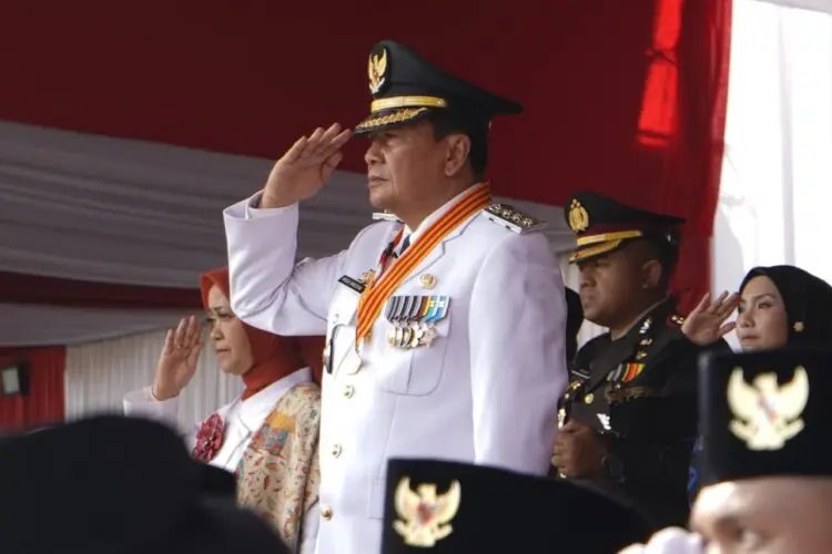 Upacara HUT ke-81 Kemerdekaan RI di Tangerang Khidmat, Bupati Maesyal Tekankan Pengabdian
