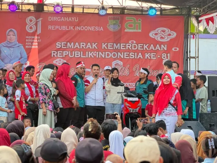 Gebyar Kemerdekaan RI ke-81 di Tegal Kunir Lor Mauk, Warga Dapat Motor dan Hadiah Umrah