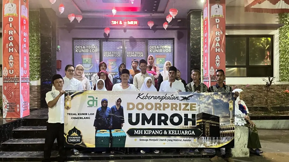 Gebyar Kemerdekaan RI ke-81 di Tegal Kunir Lor Mauk, Warga Dapat Motor dan Hadiah Umrah Gebyar Kemerdekaan RI ke-81 di Tegal Kunir Lor Mauk, Warga Dapat Motor dan Hadiah Umrah