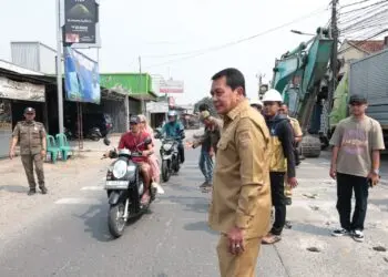 Bupati Tangerang Targetkan Rekonstruksi Jalan Cangkudu–Cisoka Rampung Akhir 2026