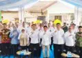PERESMIAN - Wagub Banten Achmad Dimyati Natakusumah, meresmikan gedung baru Bank Banten, Rabu (26/8/2026). (ISTIMEWA)