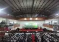PENGUKUHAN - UMT Kukuhkan Lebih dari 1.500 Mahasiswa Baru, di Auditorium Lantai 19 Gedung 1912 UMT, Sabtu (29/8/2026). (ISTIMEWA)