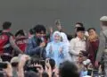 KICK OFF -- Menteri Desa dan Pembangunan Daerah Tertinggal (Mendes PDT) RI Yandri Susanto, menyelenggarakan Kick Off Festival Duta Desa Gen Z 2026, di Alun-alun Kecamatan Kramatwatu, Kabupaten Serang, Sabtu (29/8/2026). (ISTIMEWA)