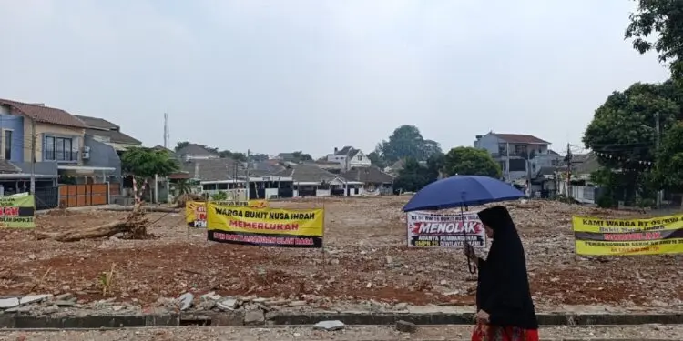 Warga Komplek Nusa Indah Tolak SMPN 25 Tangerang Selatan, Ini Alasannya