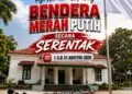 Pamflet imbauan pengibaran Bendera Merah Putih selama bulan Agustus 2026. (ISTIMEWA)