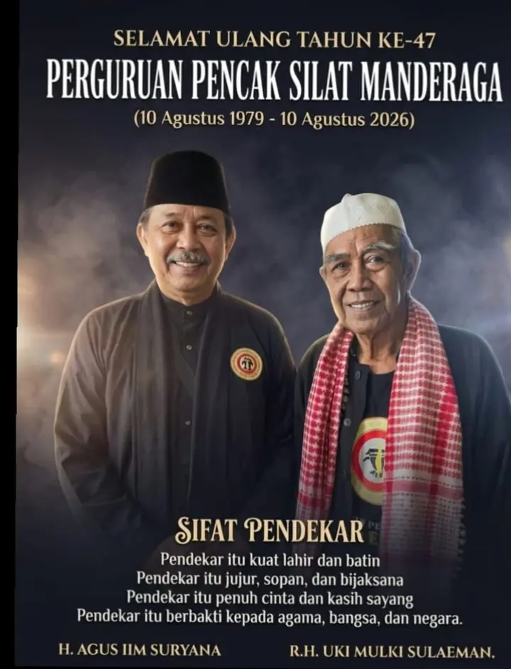 HUT Ke-47 Perguruan Manderaga Pandeglang, Momentum Mengenang Sesepuh Pendekar Banten