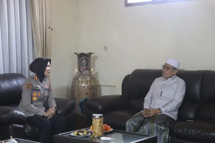 Bahas Kamtibmas, Kapores Lebak Temui Ketua MUI
