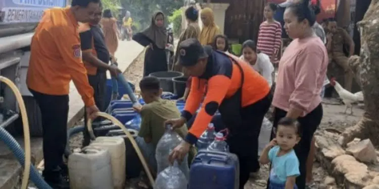 42.056 Warga Lebak Terdampak Kekeringan, BPBD Mulai Kewalahan