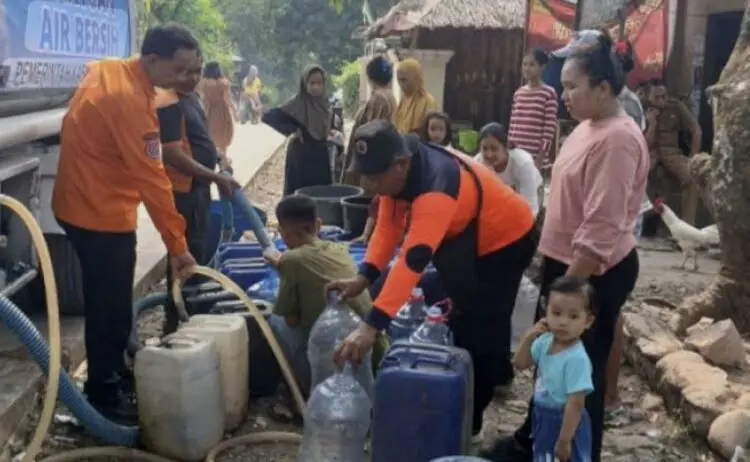 42.056 Warga Lebak Terdampak Kekeringan, BPBD Mulai Kewalahan