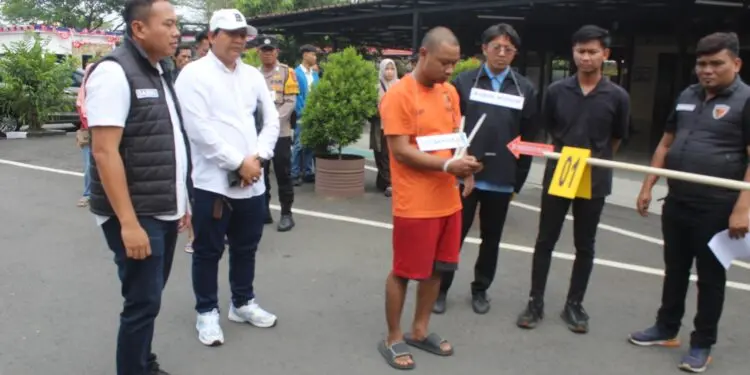 Rekayasa Pembunuhan Kekasih dengan Gantung Diri, Pekerja Gudang Ditangkap Polresta Tangerang