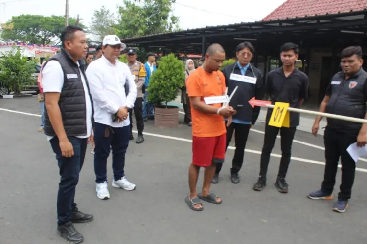 Rekayasa Pembunuhan Kekasih dengan Gantung Diri, Pekerja Gudang Ditangkap Polresta Tangerang