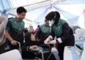 Warga Bayah Lebak Serbu Pengobatan Gratis