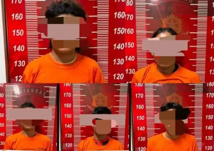 5 Tersangka Penganiayaan dan Pelecehan Ditangkap Polresta Tangerang di Pemalang