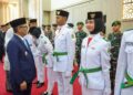 50 Paskibraka Banten Resmi Dikukuhkan, Ini Pesan Gubernur Andra Soni Jelang HUT ke-81 RI