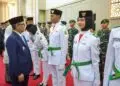 50 Paskibraka Banten Resmi Dikukuhkan, Ini Pesan Gubernur Andra Soni Jelang HUT ke-81 RI