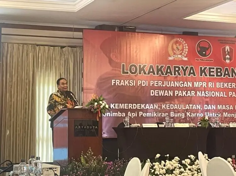 Kunjungi Tangerang, Bambang Pacul: Kader GMNI Jangan Ikut Arus, Pelajari Cara Berpikir Bung Karno