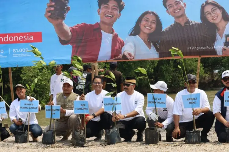 InJourney Airports Tanam 10.000 Mangrove, Total 54.000 Pohon di Tangerang