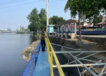 Ancaman Kekeringan Makin Nyata, Tinggi Muka Air Cisadane Tangerang Terus Menurun