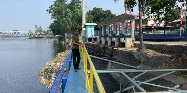 Ancaman Kekeringan Makin Nyata, Tinggi Muka Air Cisadane Tangerang Terus Menurun