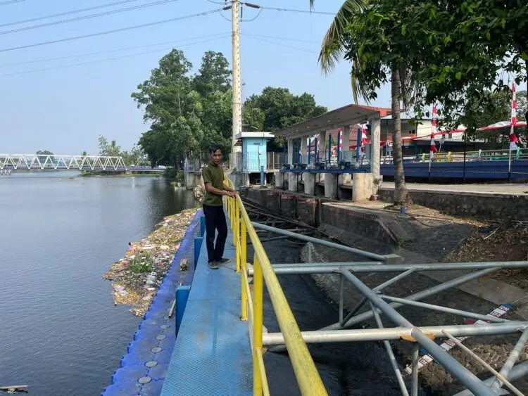 Ancaman Kekeringan Makin Nyata, Tinggi Muka Air Cisadane Tangerang Terus Menurun