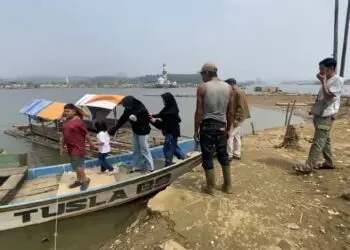 Air Bendungan Karian Surut, Kampung Somang di Lebak "Hidup Lagi"