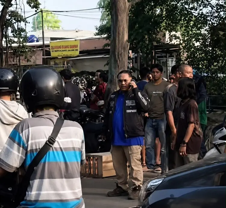 Ibu-ibu Tewas Tertabrak Mobil Losbak di Batuceper, Sopir Diamuk Massa