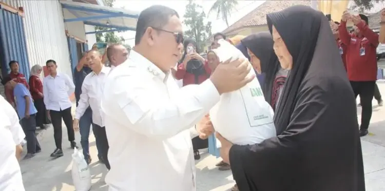 Bantuan Beras Juli-September Mulai Disalurkan di Lebak