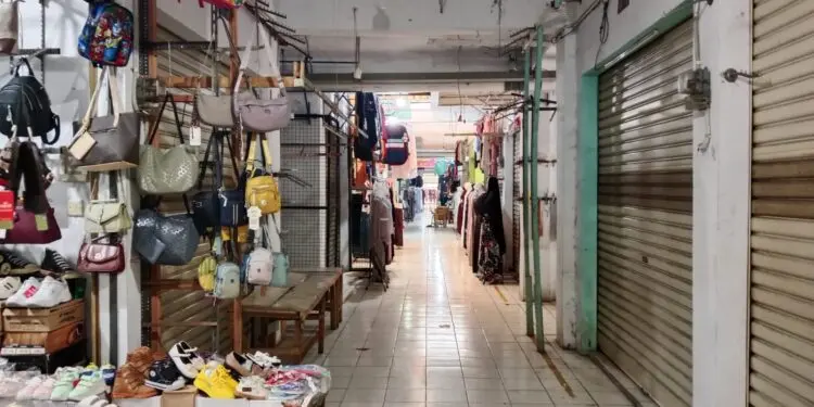 Pasar Tigaraksa Tangerang Sepi, Banyak Pedagang Gulung Tikar