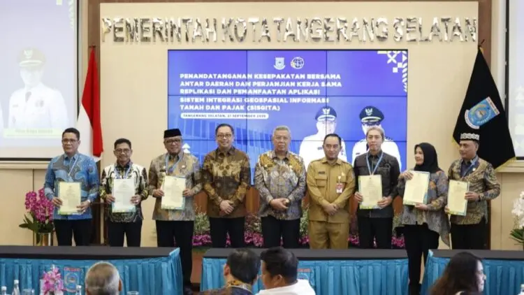 Sinkronisasikan Data Pajak dan Pertanahan, Sisgita Pemkot Tangsel Direplikasi 58 Daerah