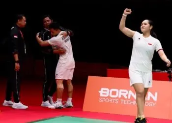 Tangis Haru Iringi Amri/Nita ke Final Asian Games