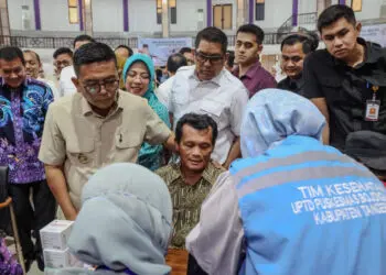 Tiga Tahun Tak Periksa Kesehatan, Fajar Manfaatkan CKG Pemprov Banten di Kecamatan Curug