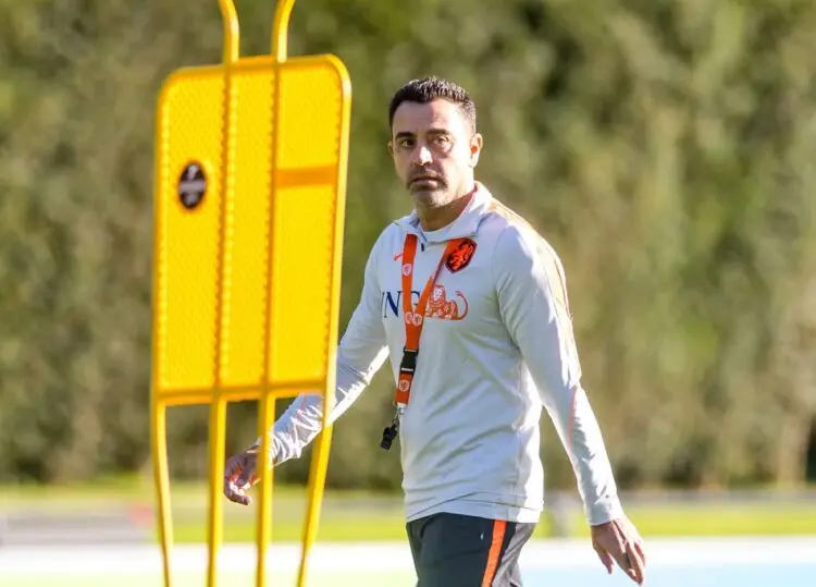 Xavi Hernandez Janjikan De Oranje Main Agresif