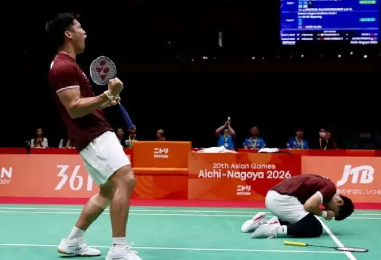 Ganda Putra Bulutangkis Sumbang Emas Ketiga Indonesia di Asian Games 2026