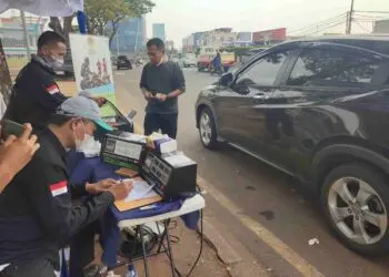 DLH Tangsel Gelar Uji Emisi Gratis, Targetkan 500 Kendaraan Per Hari