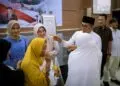 MONITORING -- Ketua Fraksi Partai Gerindra DPRD Kabupaten Serang, Ahmad Muhibbin, bersama Gubernur Banten Andra Soni, memonitoring kegiatan CKG. (ISTIMEWA)