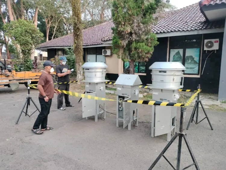 Abu Vulkanik GAK Masih Menyebar, DLH Lebak Pantau Kualitas Udara