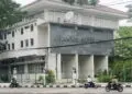 Kantor Bupati Lebak, tampak dari depan. (MULYANA/SATELITNEWS.COM)