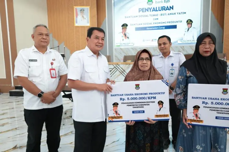 Pemkab Tangerang Gelontorkan Rp2,65 Miliar untuk UMKM, Anak Yatim dan Disabilitas