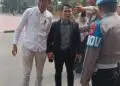 MENDATANGI MAPOLDA BANTEN : Sejumlah mitra MBG mendatangi Mapolda Banten, untuk membuat laporan dugaan penyalahgunaan kewenangan pegawai SPPI. (ADIB FAHRI/SATELITNEWS.COM)