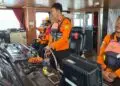 MENCARI KORBAN : Tim SAR gabungan, melakukan pencarian terhadap delapan orang yang hilang di Perairan Selat Sunda saat meliput aktivitas erupsi GAK. (ISTIMEWA)