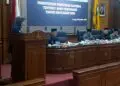 RAPAT PARIPURNA -- Rapat Paripurna tentang persetujuan penetapan Raperda Perubahan APBD Kabupaten Serang 2026, Rabu (16/9/2026). (SIDIK/SATELITNEWS.COM)