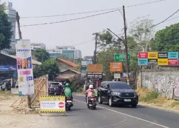 Dinas SDABMBK Tangsel Mulai Garap Pelebaran Jalan Maruga Raya