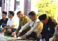 DOA BERSAMA : Gubernur Banten melakukan doa bersama delapan keluarga jurnalis yang hilang di perairan Selat Sunda dan belum ditemukan. (ISTIMEWA)