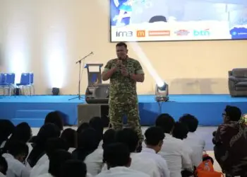 Di Depan 1.490 Mahasiswa UNTARA, Kasdim Tigaraksa Tekankan Empat Pilar Kebangsaan