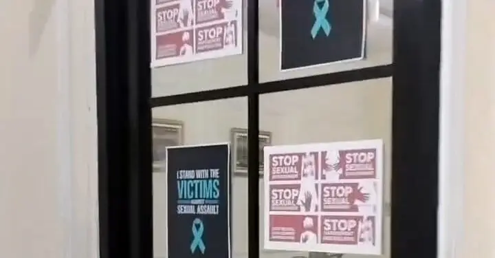 Dugaan Pelecehan Seksual di Satpol PP Kabupaten Tangerang, Poster “I Stand With The Victims” Bermunculan