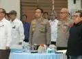 PEMBUKAAN UKW : Kapolda Banten Irjenpol Hengki menghadiri pembukaan UKW di Mapolda Banten. (ISTIMEWA)