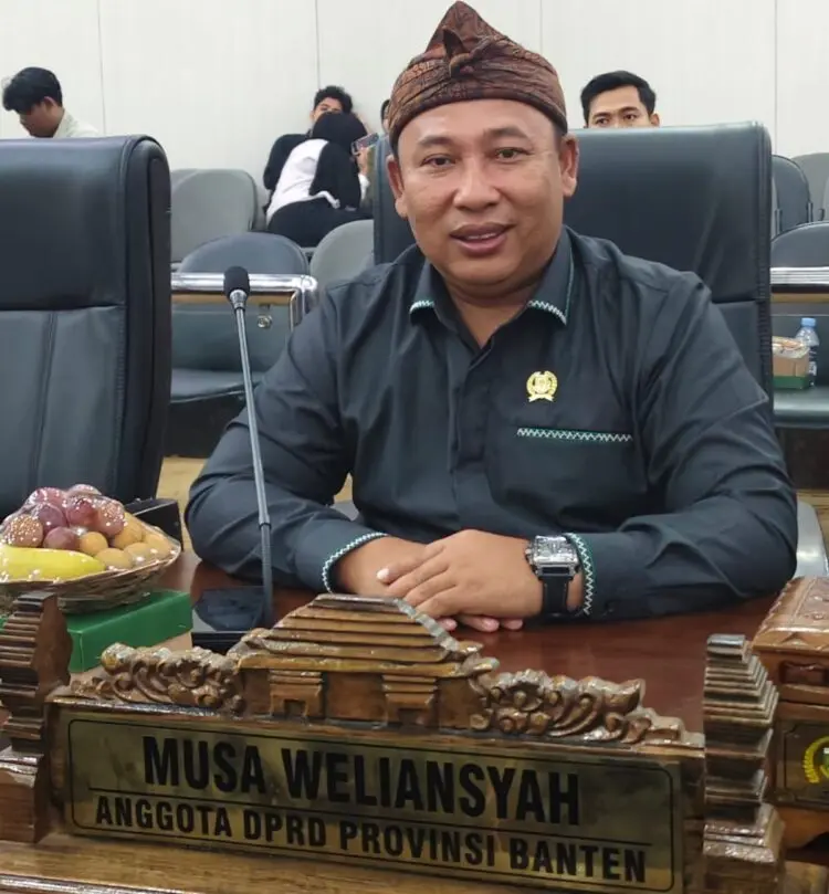 Anggota DPRD Banten, Musa Weliansyah. (ISTIMEWA)
