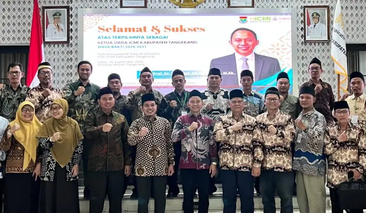 Pimpin ICMI Kabupaten Tangerang Periode 2026–2031, Hamdani Siapkan Lima Program Pancabakti